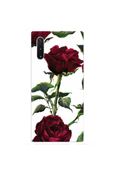Other Samsung Note 10 Plus Stemmed rose Transparent Silicone TPU Θήκη