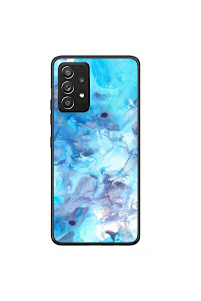 Other Samsung A33 Marble Clouds Black Glossy Θήκη