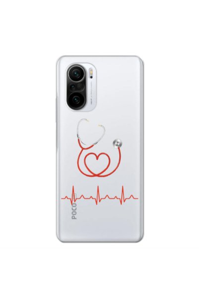 Other Xiaomi Poco F3 Stethoscope Transparent Silicone TPU Θήκη