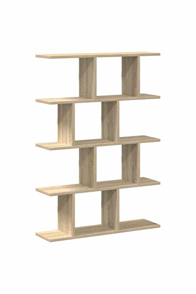 vidaxl Raft cubic perete 12 compartimente stejar sonoma lemn prelucrat