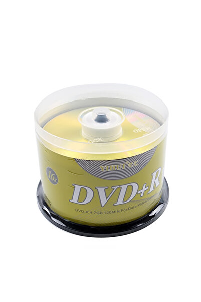 Choice 50PCS DVD Drives Blank DVD+R CD Disk 4.7GB 16X Bluray Write Once Data ...