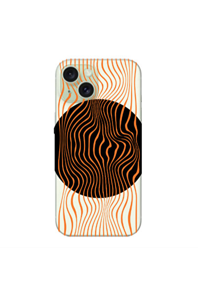 Other Apple iPhone 15 Plus Trapezoidal lines Transparent Silicone TPU Θήκη