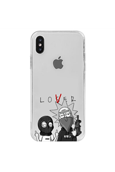 Other Apple iPhone X Rick Loser Transparent Silicone TPU Θήκη