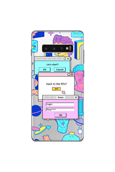 Other Samsung S10 Plus Enter Login Transparent Silicone TPU Θήκη