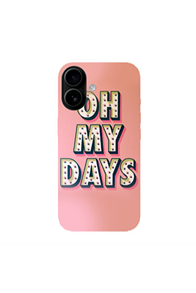 Other Apple Iphone 16 Oh my days Transparent Silicone TPU Θήκη
