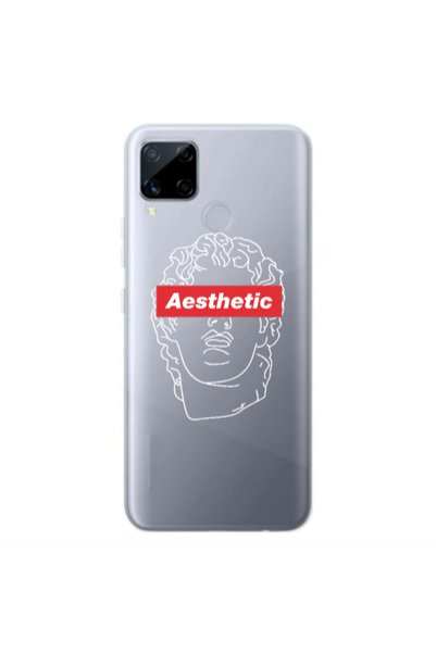 Other Realme C25S Aesthetic Transparent Silicone TPU Θήκη