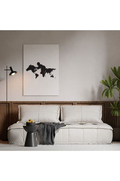 Ghaith Store "Viceroy of the World" Luxury Wall Art Painting, Modern Wall Dec...