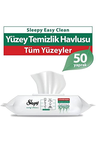 Yıldızan Terra Organic Surface Cleaning Towel & Wipes 50 Sheets Terra Organic...