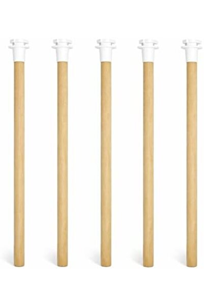 Yıldızan Terra Organik 5-Piece Serrated Wooden Bird Perch 25 cm Terra Organik...