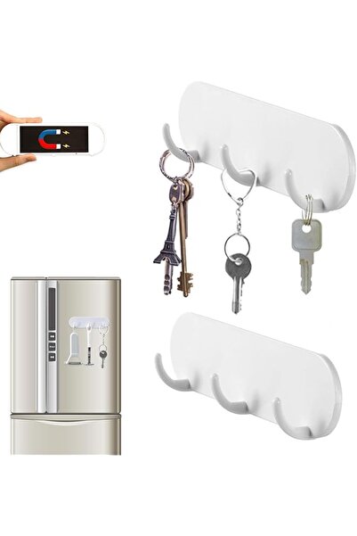 The Bros 2-Pack Magnetic Key Holder for Frideg, Heavy Duty Strong Magnetic Ke...