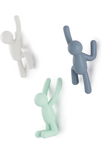 The Bros Buddy Wall Hooks – Decorative Wall Mounted Coat Hooks for Hanging Co...