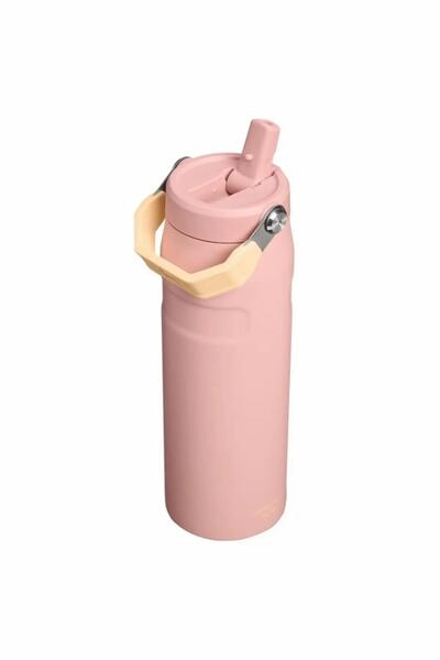 Stanley Buz Akışı ™   Bottle Flip Straw 2.0 0.7L / 24oz Şeftali Gülü