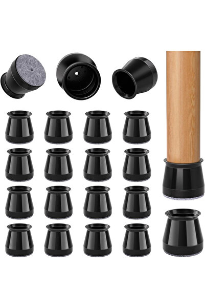 OEM Round leg protectors for chairs, furniture 22-33 mm set 16 pieces