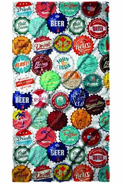 John Frank Unisex Beach Towel Jfss23Tw12-Beercap