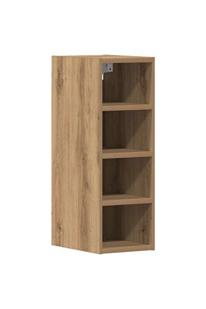 vidaxl Dulap suspendat “Riga”, stejar artizanal, 20x29,5x60 cm
