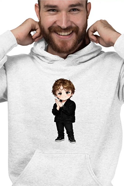 OEM Men's Hoodie Lewis Capaldi Chibi Cartoon