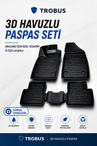 TROBUS Bmw 3 Serisi E36 1990-2000 318i Standart Manuel 3d Havuzlu Paspas
