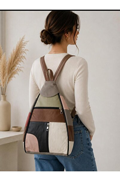 atter Genuine Leather Women's Backpack (40cm X 26cm X 17cm)