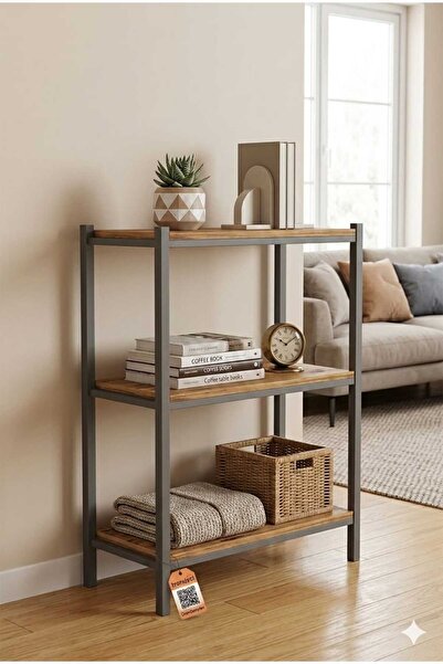 Savaşoğlu Home Decor Mutfak Rafı Malzeme Dolabı 3 Katlı Mikrodalga Fırın Çok ...