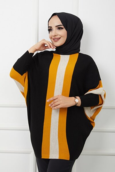 SAHRA BUTİK YARASA KOL TRİKO TUNİK