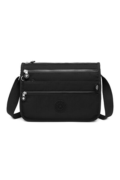 SMART BAGS Multi-Pocket Daily Medium Size Waterproof Crinkle Fabric Women's S...