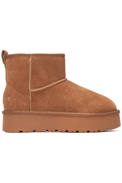 CARMELA καμελ short δερμάτινο Australian Boot 162632