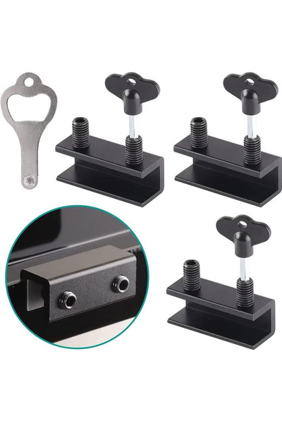 Yoawllty 4 Packs Window locks, Baby Safety Window Lock For Kids Safety