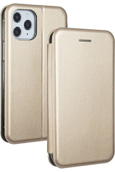 Beline Θήκη Book Δερμάτινη Χρυσή (iPhone 12 / 12 Pro) Κωδικός: 105867