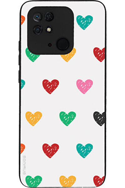 Other Θήκη Sonique Heart Series για Xiaomi Redmi 10c Λευκό 02