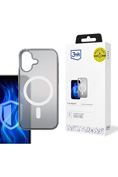 3MK Frosty Magcase Μεταλλική Πίσω Θήκη 2mm Λευκή (iPhone 16)
