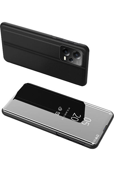 Hurtel Θήκη Βιβλίο Πλαστική Μαύρη (Redmi Note 12 Pro+)