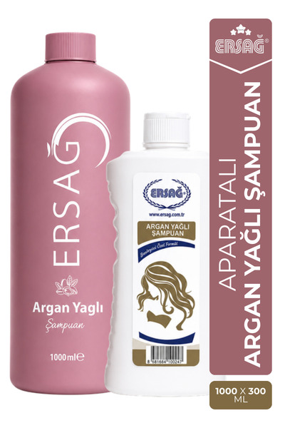Ersağ Argan Oil Shampoo with Apparatus 1000 ml