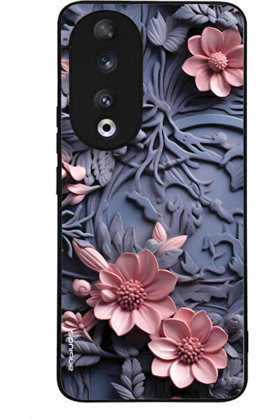 Other Θήκη Sonique Σειράς Λουλουδιών 3D Honor 90 5G Ροζ 02