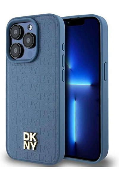 Dkny Πίσω Κάλυμμα με Σχέδιο Σιλικόνης / Πλαστικού Μπλε (iPhone 15 Pro) Κωδικό...