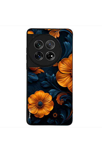 Other Θήκη Sonique Σειράς 3D Λουλουδιών για OnePlus 12 5G Πορτοκαλί 01