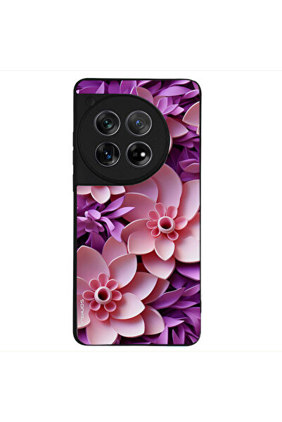 Other Θήκη Sonique Σειράς 3D Λουλουδιών για OnePlus 12 5G Ροζ
