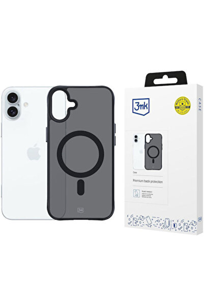 3MK Magcase Πλαστικό Πίσω Κάλυμμα 2mm Μπεζ (Apple iPhone 16 Plus - 3mk)