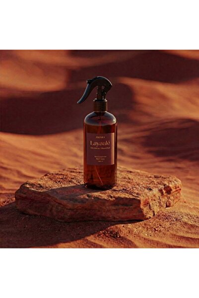 Amara معطر جو لايالي روز عود 500 مل، رذاذ عطري طويل الأمد للمنزل