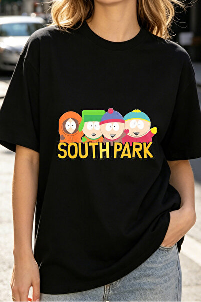 Fleck Womens T Shirts South Park Cartoon Characters Graphic Print Casual Styl...