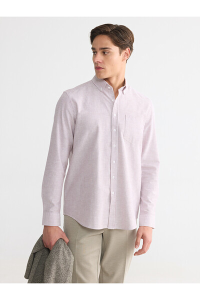LC Waikiki Esvab • Modern & Distinctive Standart Fit Striped Men's Shirt