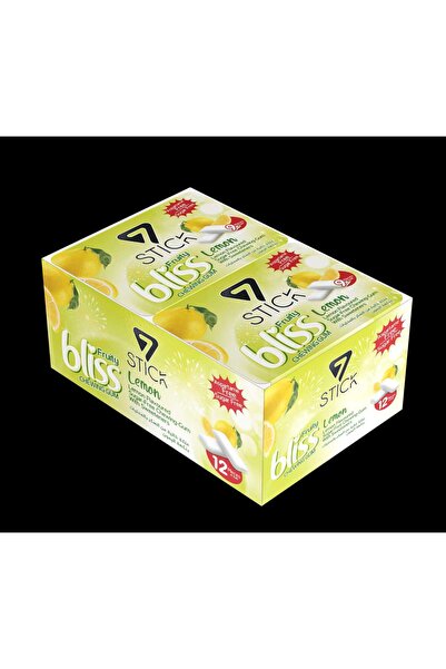7 STICK 7STICK SEKERSIZ LEMON AROMALI BLISTER SAKIZ 9 PCS (12Adet)