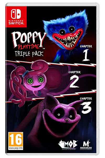 by Nintendo Poppy Playtime Triple Pack - Switch - Fiziki Kartuş Oyun Gönderilir