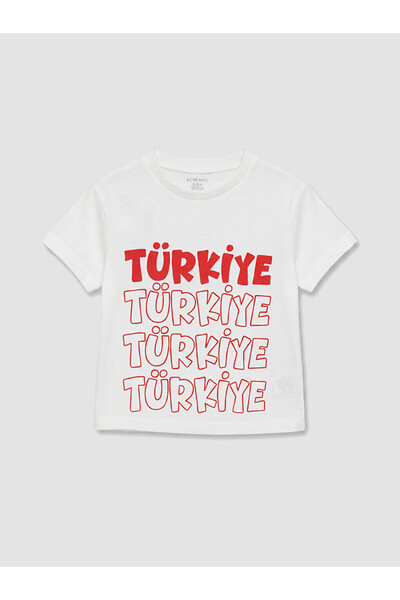 LC Waikiki Lcw Babytürkiye Printed Baby Boy T-Shirt