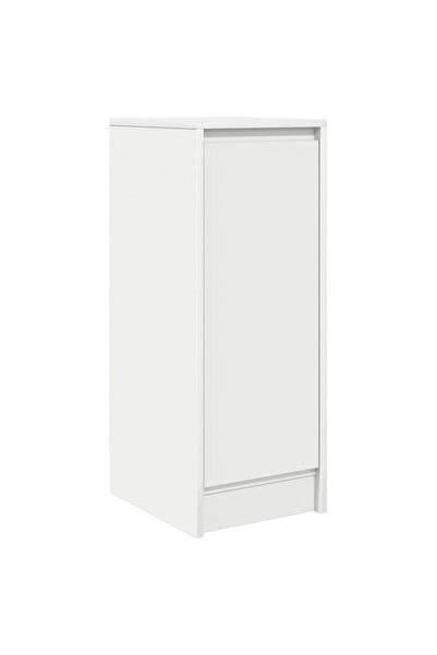 vidaxl Bufetă albă 29,5x34x76 cm din lemn prelucrat
