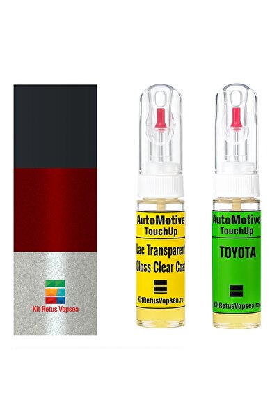 YLKRS AUTOMOTIVE Κιτ επιδιόρθωσης βαφής Toyota Yaris TOY9BF (Comb.) of 1L7/3U...