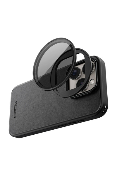 TELESIN Filtru CPL 58mm pentru iPhone 15 Pro/Pro Max pentru fotografie polari...