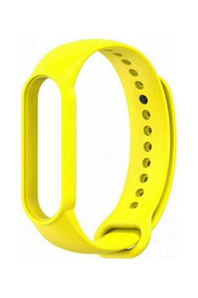 Tech-Protect Λουράκι Σιλικόνης με Καρφίτσα Κίτρινο (Mi Smart Band 5/Mi Smart ...
