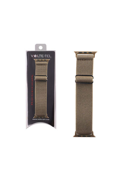 Other Volte-Tel Υφασμάτινο Λουράκι Χακί (Apple Watch 38/40/41/42mm)