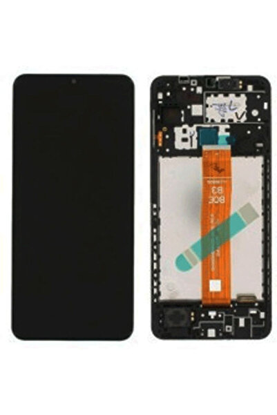 Samsung Οθόνη με μηχανισμό αφής και πλαίσιο για Galaxy A04S (Μαύρο) Κωδικός: ...