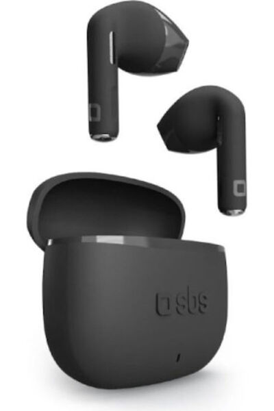SBS GO Pods Ακουστικά Bluetooth Handsfree με Θήκη Φόρτισης Μαύρα